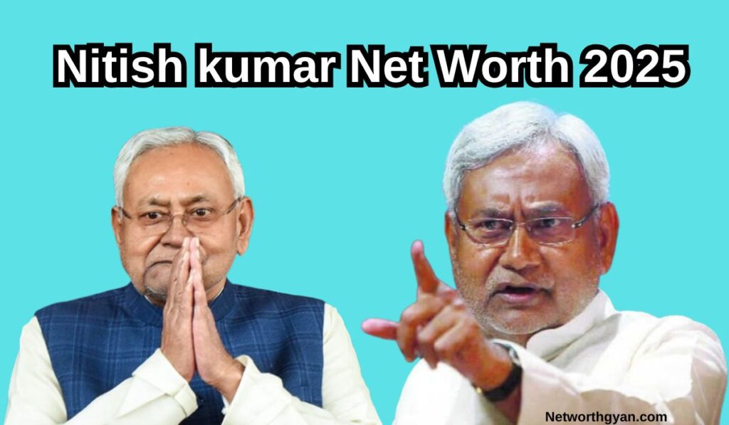 nitish kumar networth