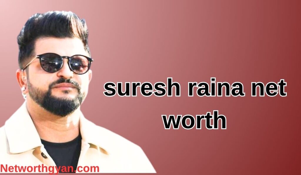 suresh raina net worth